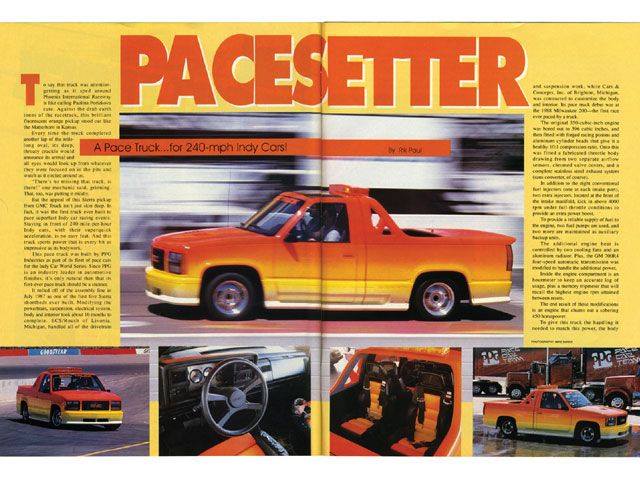 ppg gmc pace truck 1988