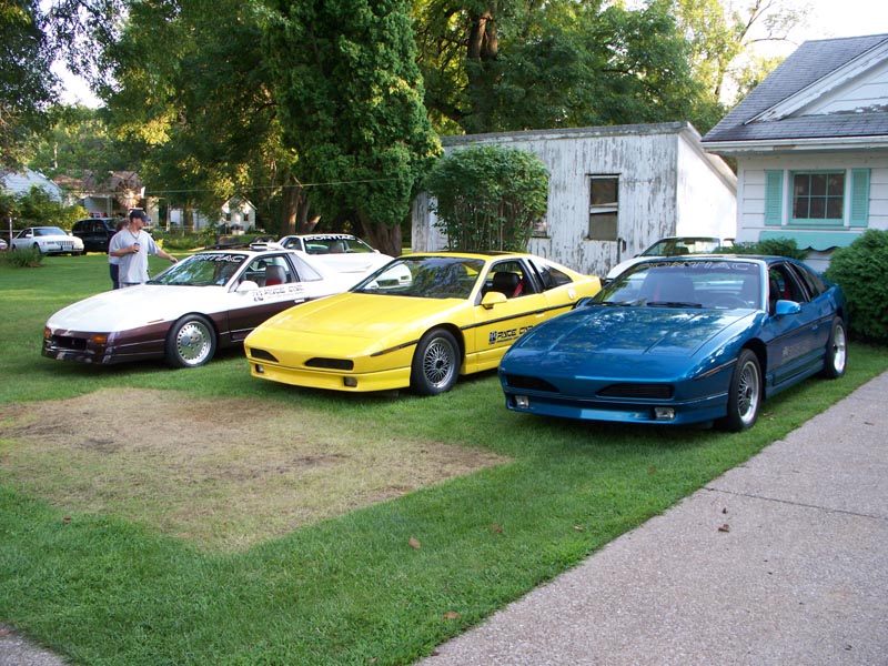 Pontiac Fiero Blue PPG Pace Car