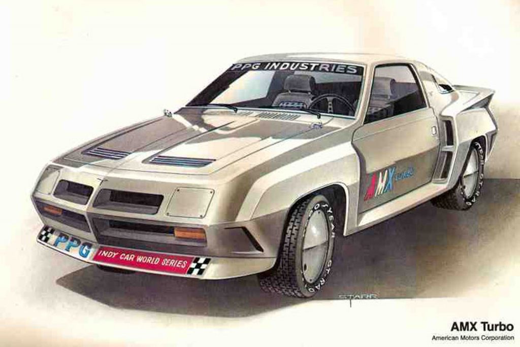 AMC AMX Turbo 1981 ppg pace car