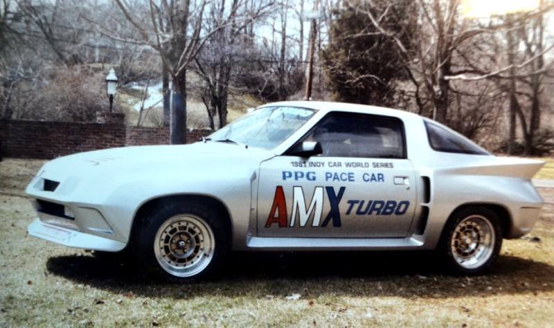 AMC AMX Turbo 1981 ppg pace car