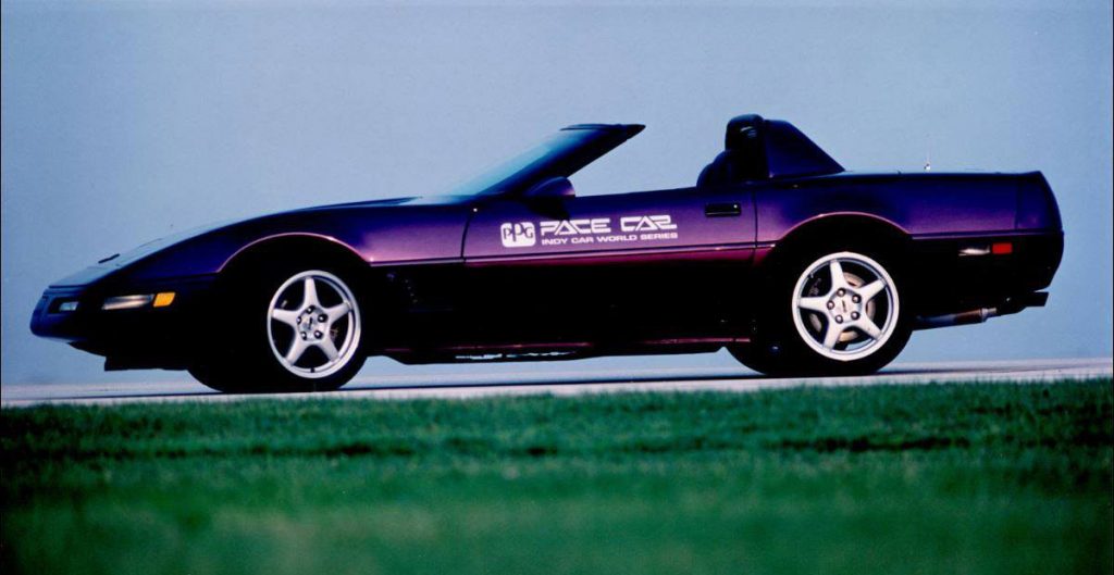 Chevrolet Corvette Convertible Purple PPG Pace Car