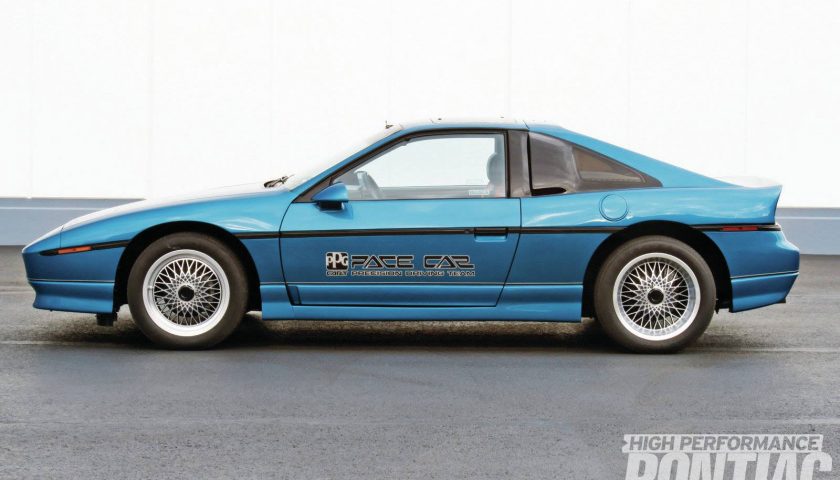 Pontiac Fiero Blue PPG Pace Car