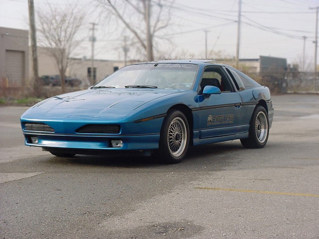 Pontiac Fiero Blue PPG Pace Car