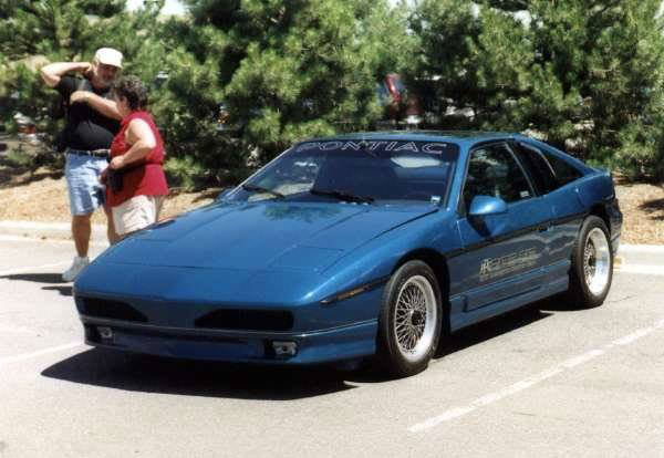 Pontiac Fiero Blue PPG Pace Car