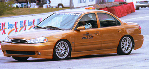 contour svt pace car gold