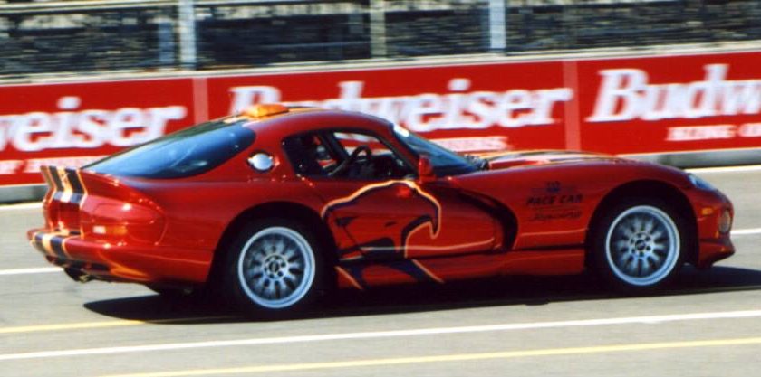 1999 dodge viper gts ppg pace car