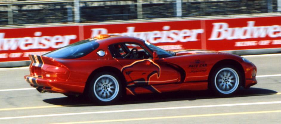 1999 dodge viper gts ppg pace car