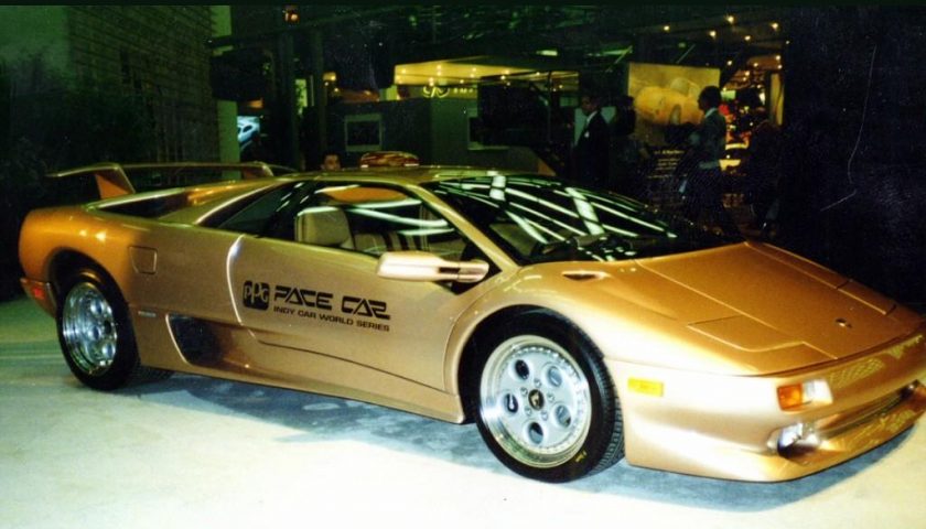 Lamborghini Diablo PPG Pace Car Gold