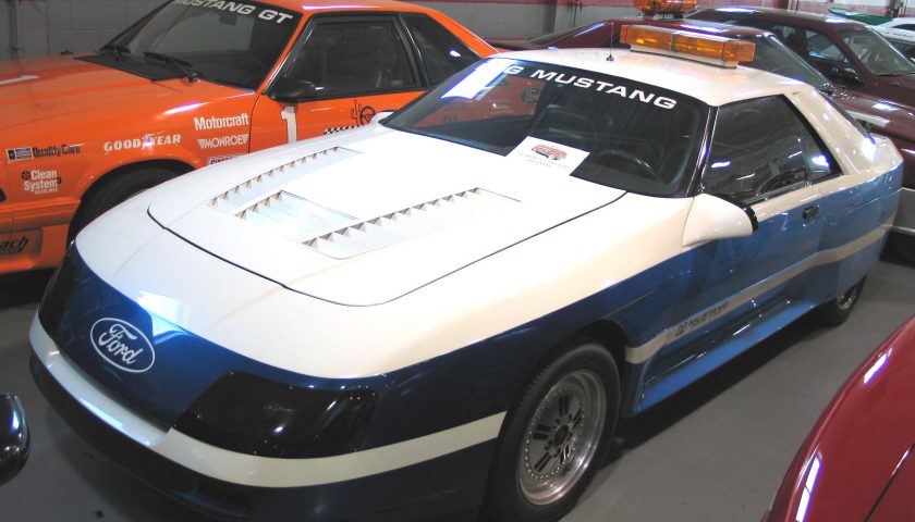 1983 mustang ppg pace car roush3