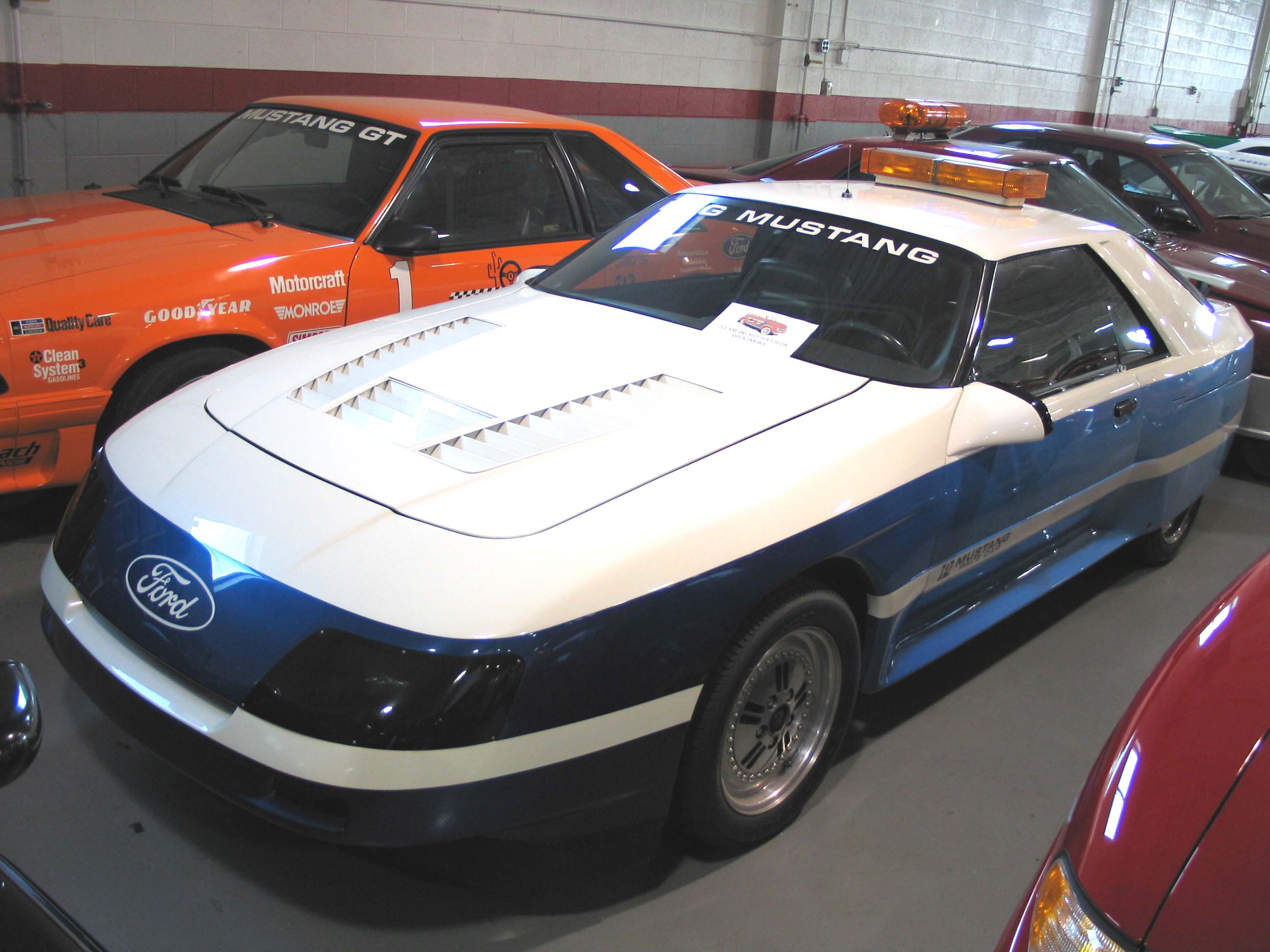 1983 mustang ppg pace car roush3