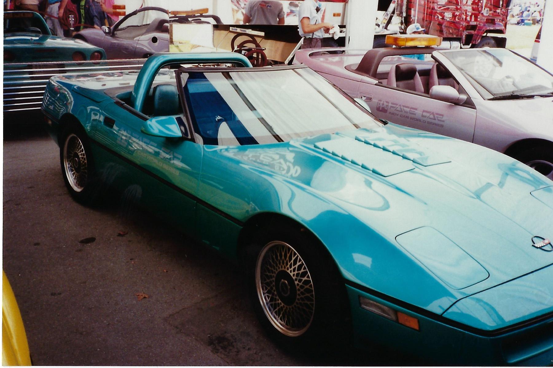 1986 Chevrolet Corvette PPG Pace Car Teal