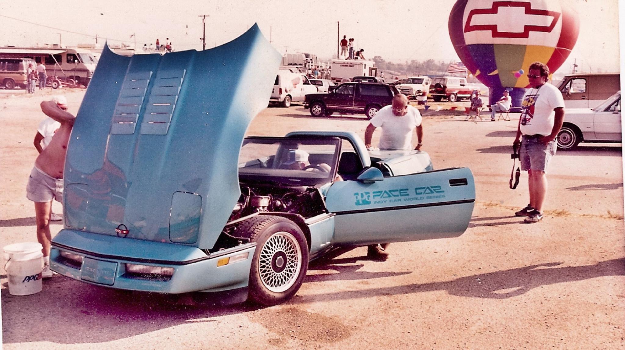 1986 Chevrolet Corvette PPG Pace Car Teal