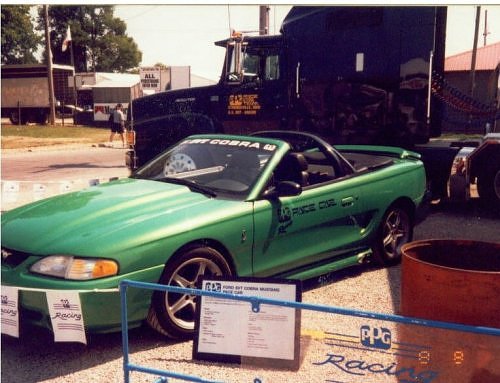 1994 Ford Mustang Cobra PPG Pace Car Green