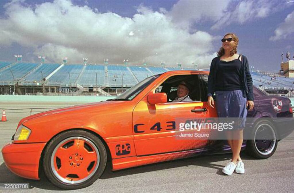 Mercedes Benz C43 AMG orange purple 1998 PPG Pace Car 