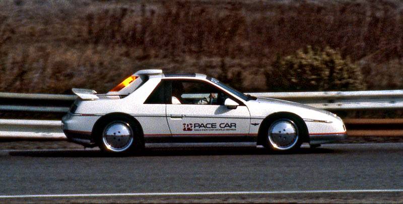 Pontiac Fiero Wide Body- 1984 PPG Pace Car.