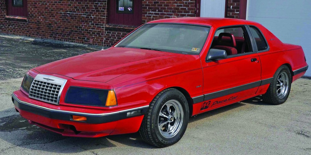 ford thunderbird 1984 ppg pace car