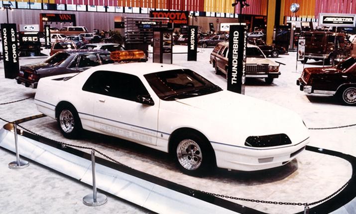 Ford Thunderbird 1983 PPG Pace Car autoshow