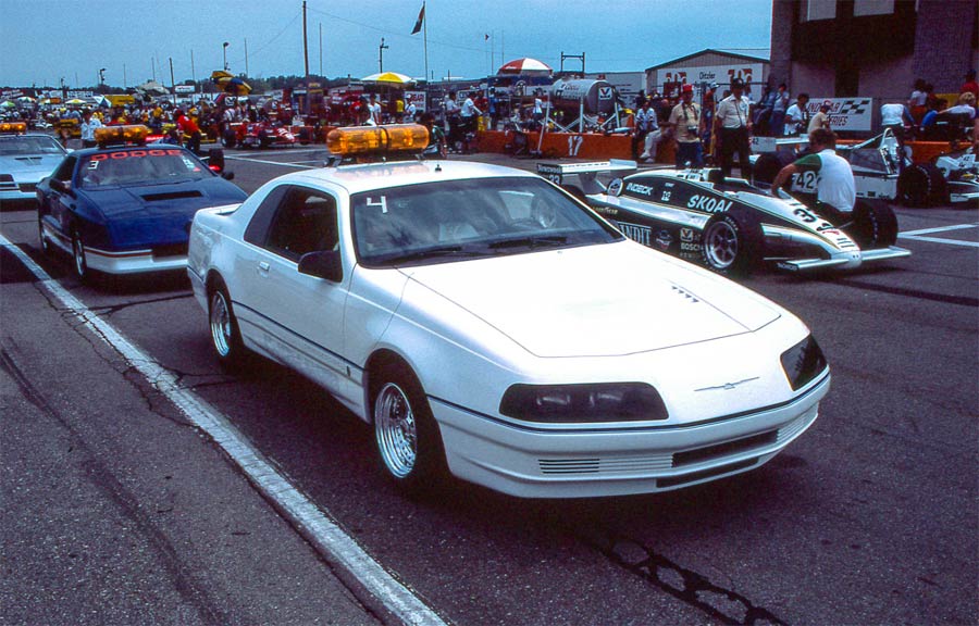 Ford-Thunderbird-1983-PPG-Pace-Car-front-track