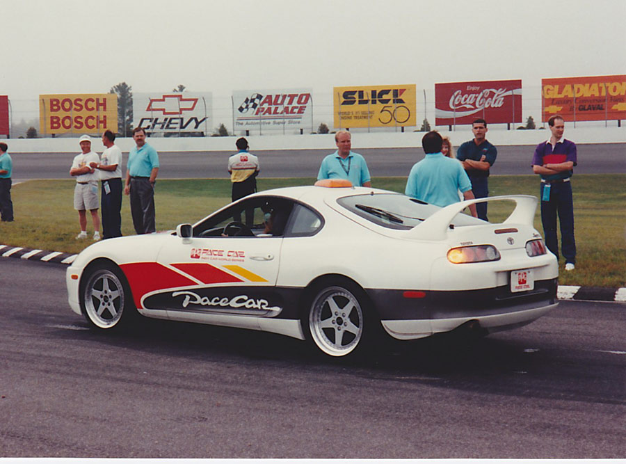 toyota supra ppg pace car