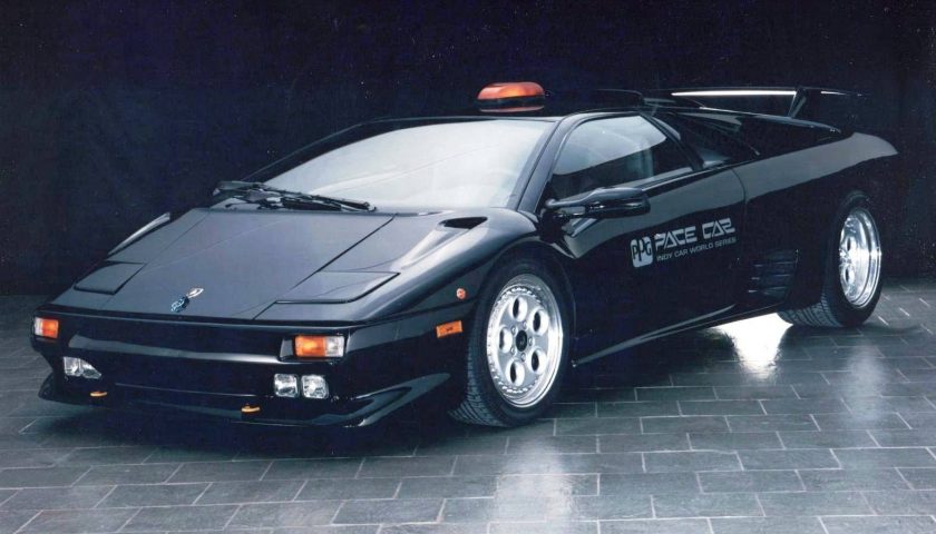 Lamborghini Diablo 1995 PPG Pace Car black