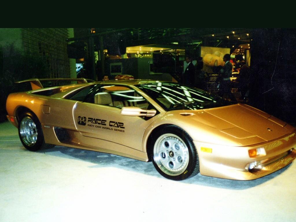 Lamborghini Diablo PPG Pace Car Gold