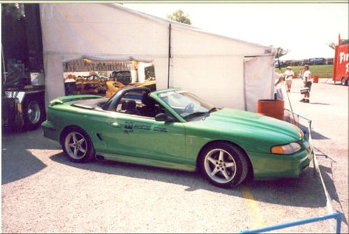 1994 Ford Mustang Cobra PPG Pace Car Green