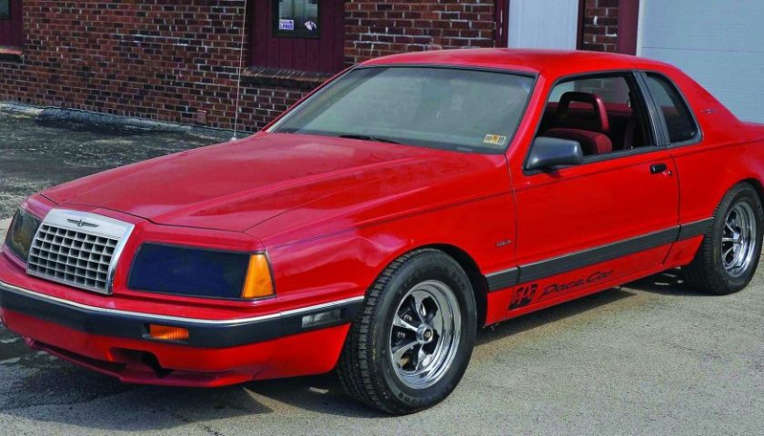 ford thunderbird 1984 ppg pace car