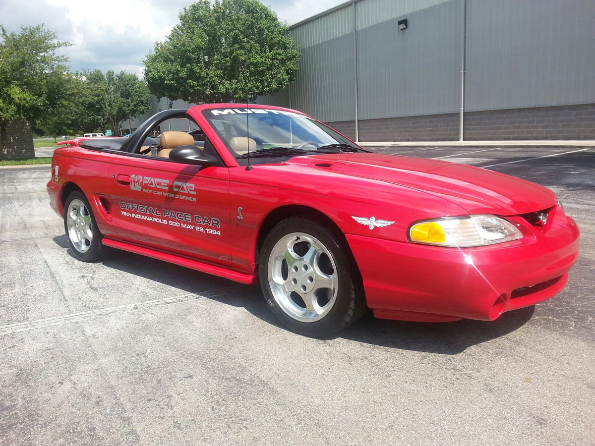 1994 mustang cobra indy 500 ppg pace car