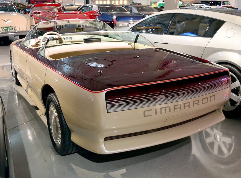 Cadillac Cimarron Dual Cowl Phaeton Concept – 1985 PPG Pace Car – PPG ...